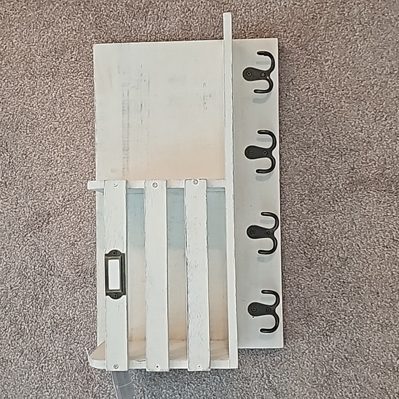Farmhouse Wooden Mail Sorter - Picture 1 of 7